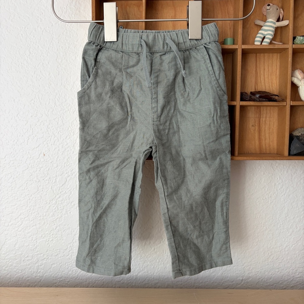 Rylee Cru linen drawstring pants
